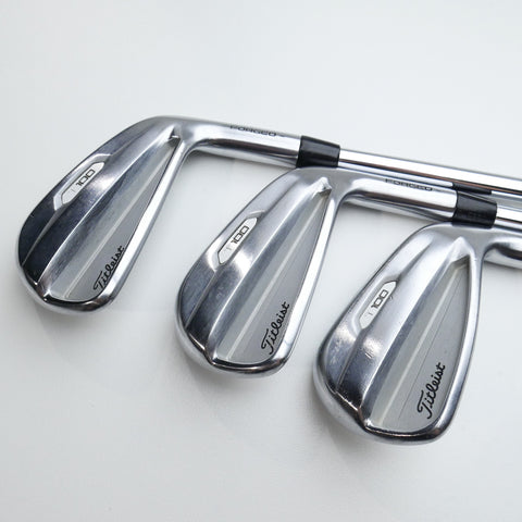 Used Titleist T100 2021 Iron Set / 6 - PW / Regular Flex