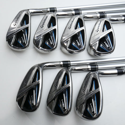 Used TaylorMade SIM Max Iron Set / 6 - SW + AW / Ladies Flex