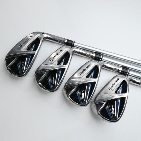 Used TaylorMade SIM Max Iron Set / 6 - SW + AW / Ladies Flex