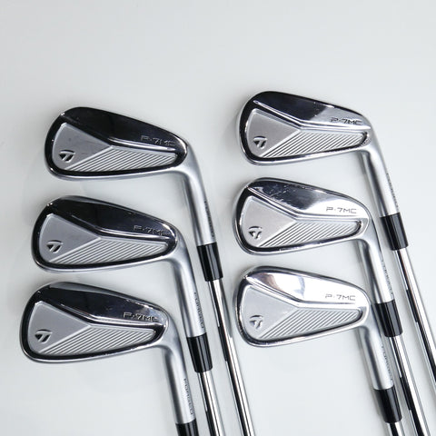 Used TaylorMade P7MC 2023 Iron Set / 5 - PW / Stiff Flex