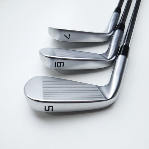 Used TaylorMade P7MC 2023 Iron Set / 5 - PW / Stiff Flex