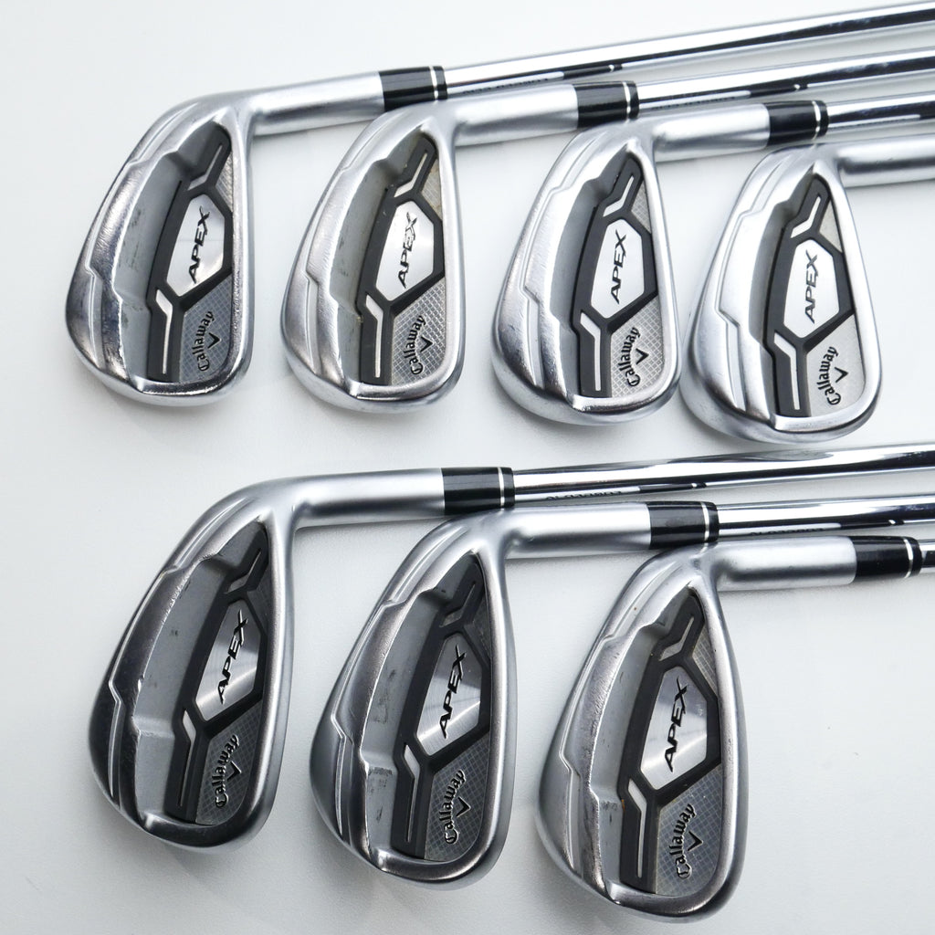 Used Callaway Apex CF16 Iron Set / 4 - PW / Stiff Flex