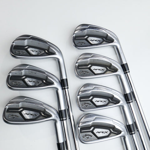 Used Callaway Apex CF16 Iron Set / 4 - PW / Stiff Flex