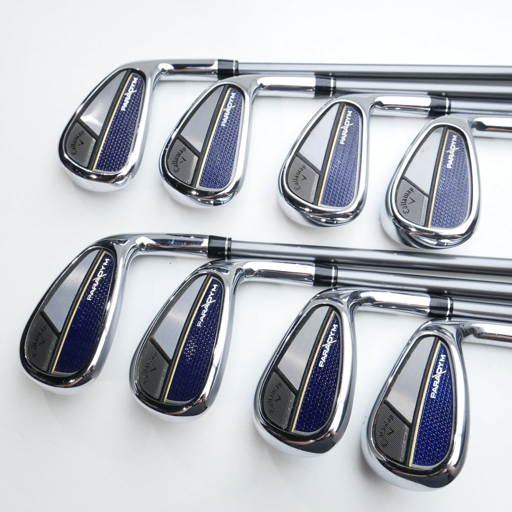 Used Callaway Paradym Iron Set / 5 - PW + AW + GW / Regular Flex