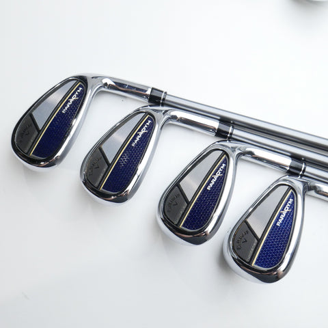 Used Callaway Paradym Iron Set / 5 - PW + AW + GW / Regular Flex