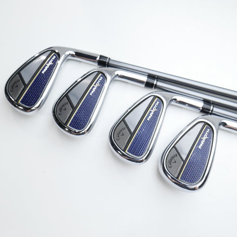 Used Callaway Paradym Iron Set / 5 - PW + AW + GW / Regular Flex