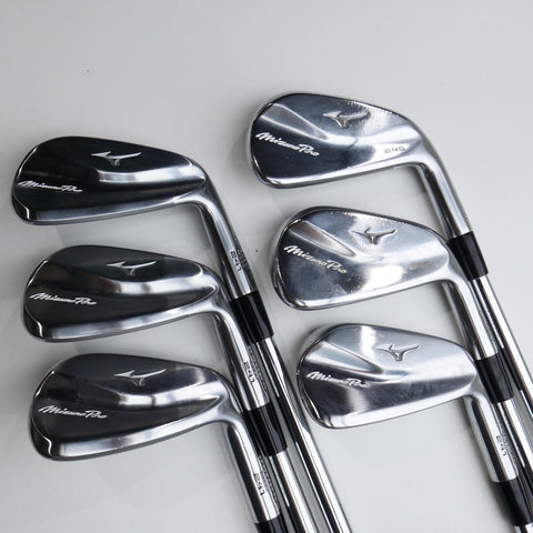 Used Mizuno Pro 245 & Pro 241 Combo Set Iron Set / 5 - PW / Stiff Flex