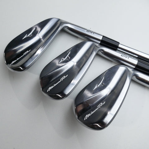 Used Mizuno Pro 245 & Pro 241 Combo Set Iron Set / 5 - PW / Stiff Flex