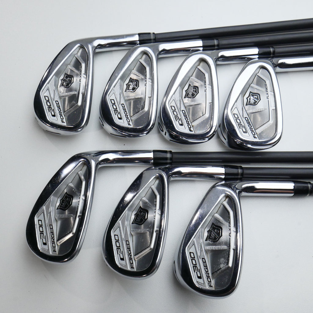 Used Wilson C300 Forged Iron Set / 4 - PW / Regular Flex