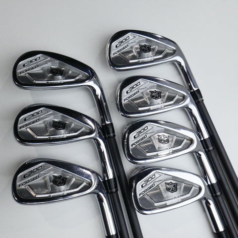 Used Wilson C300 Forged Iron Set / 4 - PW / Regular Flex
