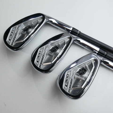 Used Wilson C300 Forged Iron Set / 4 - PW / Regular Flex