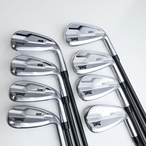 Used PXG 0211 2021 Iron Set / 6 - SW + GW + LW / Lite Flex