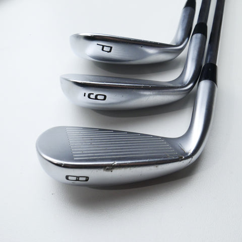 Used Mizuno JPX 921 Hot Metal Iron Set / 5 - PW / Stiff Flex