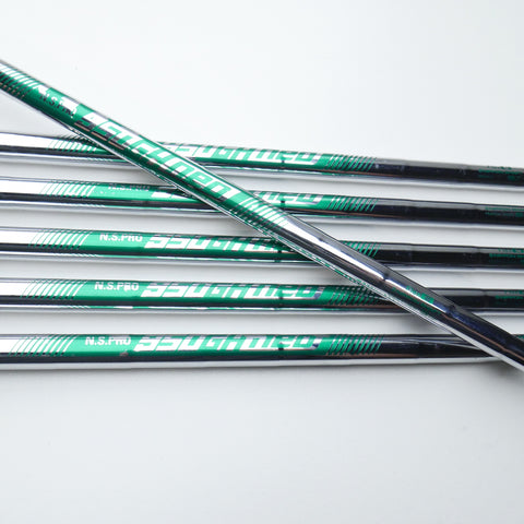 Used Mizuno JPX 921 Hot Metal Iron Set / 5 - PW / Stiff Flex