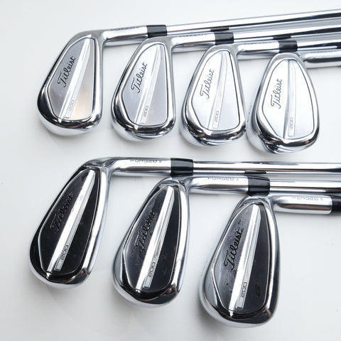 Used Titleist T200 2023 Iron Set / 5 - PW + 48° / Stiff Flex