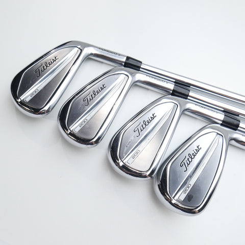 Used Titleist T200 2023 Iron Set / 5 - PW + 48° / Stiff Flex