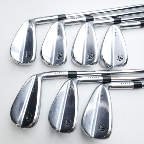 Used Takomo 101 Iron Set / 4 - PW / Regular Flex