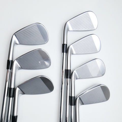 Used Mizuno M-15 Iron Set / 4 - PW / Stiff Flex