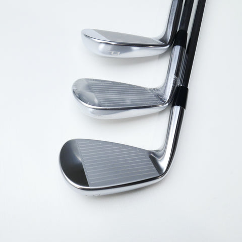 Used Mizuno M-15 Iron Set / 4 - PW / Stiff Flex