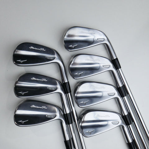 Used Mizuno M-15 Iron Set / 4 - PW / Regular Flex