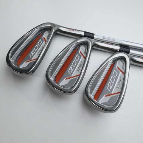 Used Wilson TPX 1200 Iron Set / 7 - SW / Ladies Flex