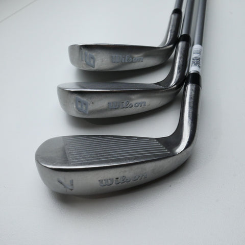 Used Wilson TPX 1200 Iron Set / 7 - SW / Ladies Flex