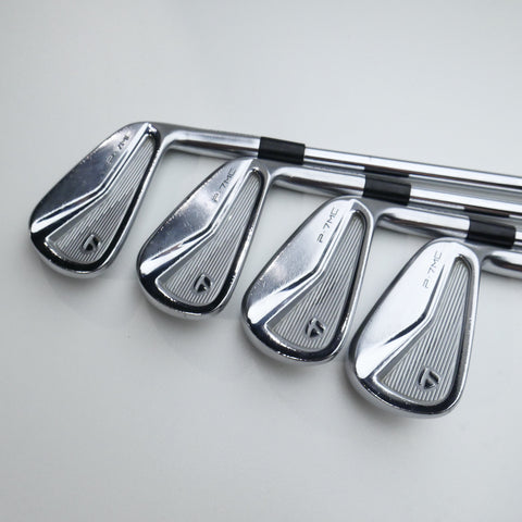 Used TaylorMade P7MC 2020 Iron Set / 4 - PW / Stiff Flex