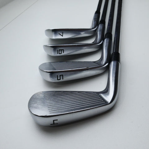 Used TaylorMade P7MC 2020 Iron Set / 4 - PW / Stiff Flex