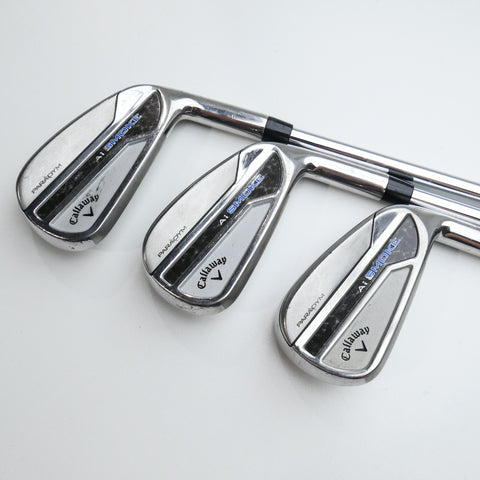 Used Callaway Paradym Ai Smoke Iron Set / 5 - PW / Regular Flex