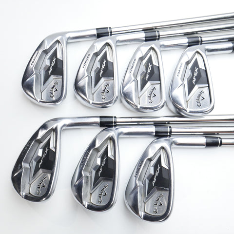 Used Callaway Apex CF19 Iron Set / 4 - PW / Regular Flex