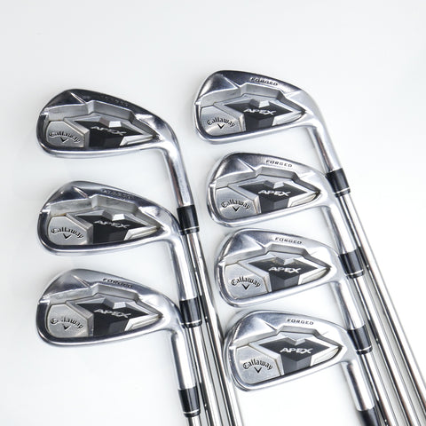 Used Callaway Apex CF19 Iron Set / 4 - PW / Regular Flex