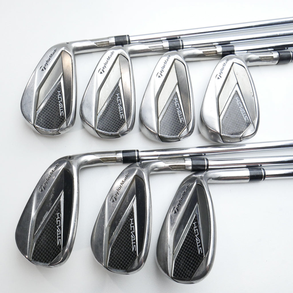 Used TaylorMade Stealth Iron Set / 5 - SW / Regular Flex