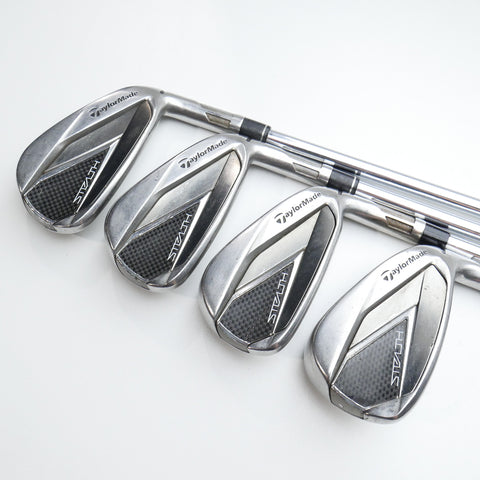 Used TaylorMade Stealth Iron Set / 5 - SW / Regular Flex
