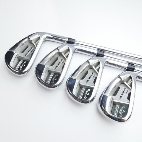 Used Callaway Rogue Pro Iron Set / 4 - PW / Stiff Flex