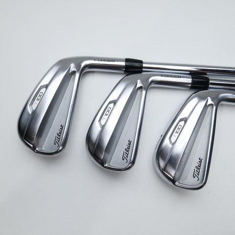 Used Titleist T100 2021 Iron Set / 5 - PW / X-Stiff Flex