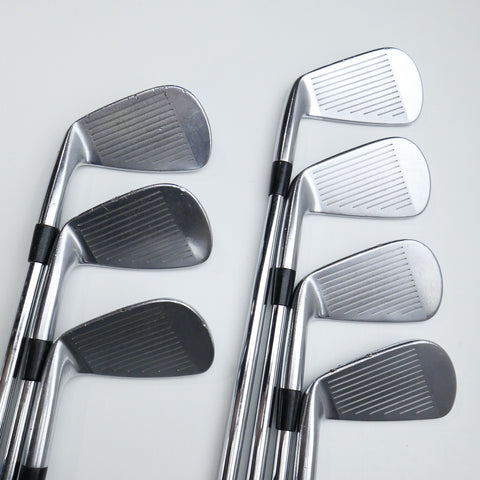Used Mizuno MP-18 SC Iron Set / 4 - PW / Stiff Flex