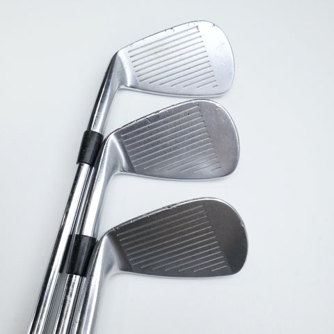 Used Mizuno MP-18 SC Iron Set / 4 - PW / Stiff Flex