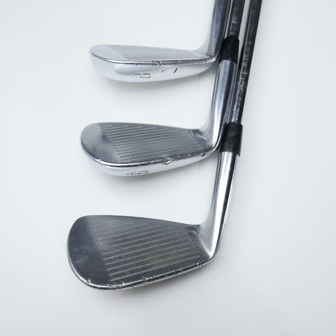 Used Mizuno MP-18 SC Iron Set / 4 - PW / Stiff Flex