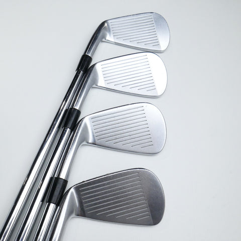 Used Mizuno MP-18 SC Iron Set / 4 - PW / Stiff Flex