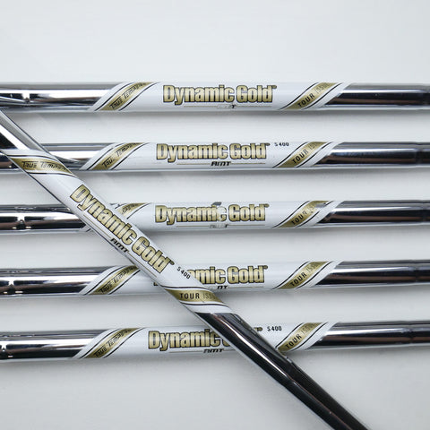 Used Titleist 620 CB & 620 MB Combo Iron Set / 4 - 9 IRON / Stiff Flex