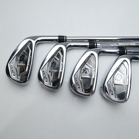 Used Wilson C300 Forged Iron Set / 4 - PW + GW / Stiff Flex