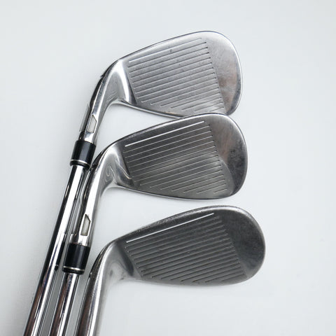 Used TaylorMade SIM Max Iron Set / 5 - SW / Stiff Flex