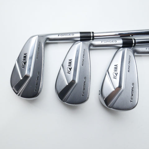 Used Honma TW Rose Proto Iron Set / 4 - PW / X-Stiff Flex