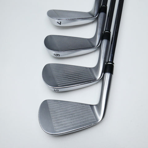 Used Honma TW Rose Proto Iron Set / 4 - PW / X-Stiff Flex