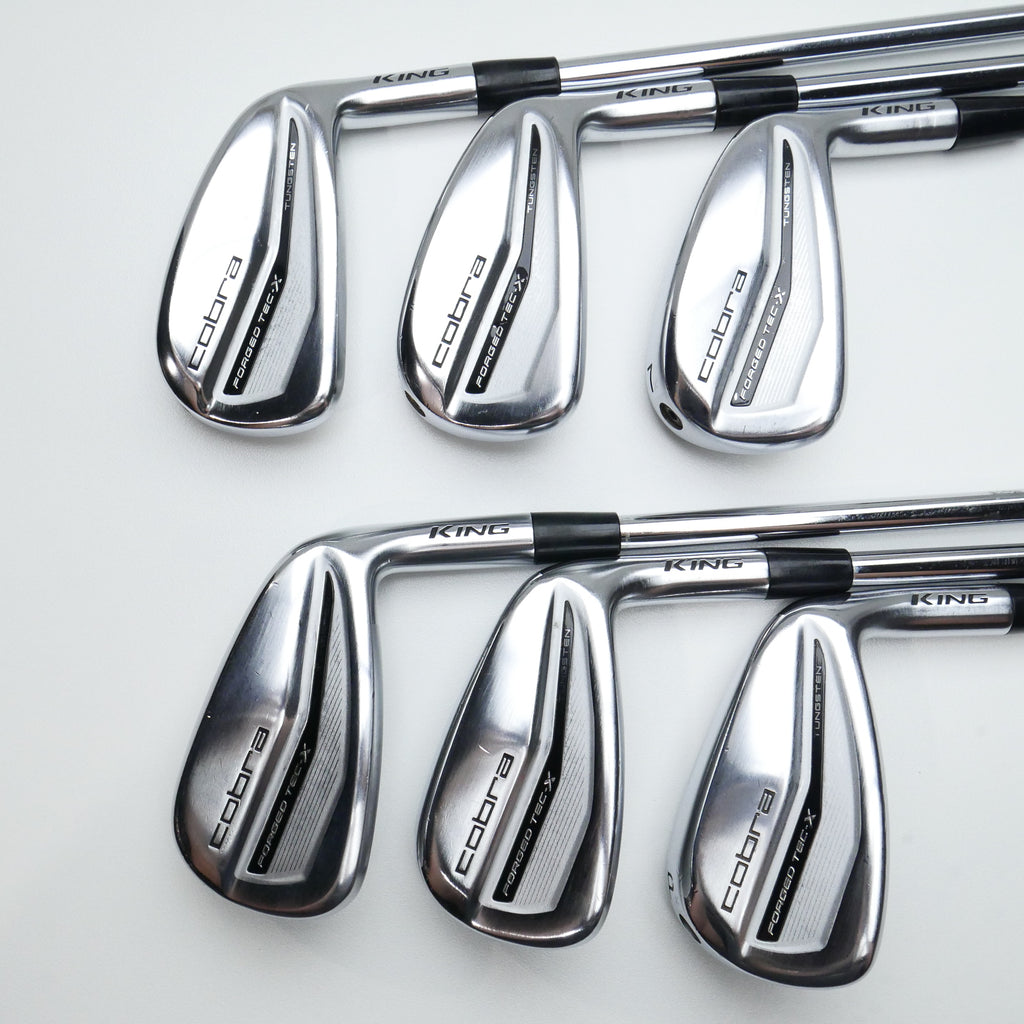 Used Cobra Forged Tec X Iron Set / 5 - PW / Stiff Flex