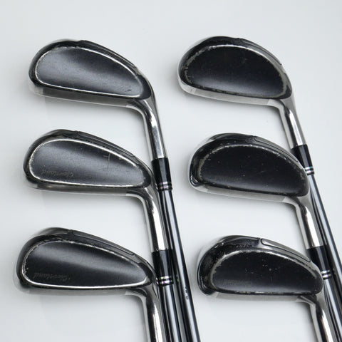 Used Cleveland Hibore Iron Set / 4 - 9 IRON / Ladies Flex