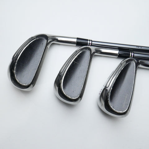 Used Cleveland Hibore Iron Set / 4 - 9 IRON / Ladies Flex
