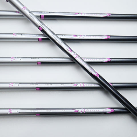 Used Cleveland Hibore Iron Set / 4 - 9 IRON / Ladies Flex