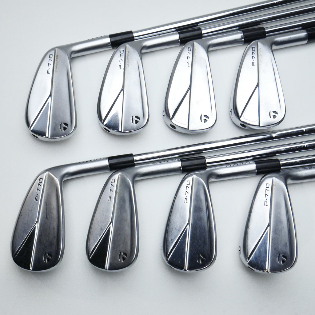 Used TaylorMade P770 2023 Iron Set / 4 - PW + AW / X-Stiff Flex