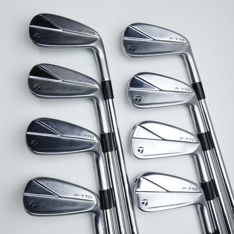 Used TaylorMade P770 2023 Iron Set / 4 - PW + AW / X-Stiff Flex